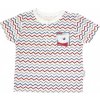 Mamatti Polo tričko krátky rukáv - Zvieratka zigzag