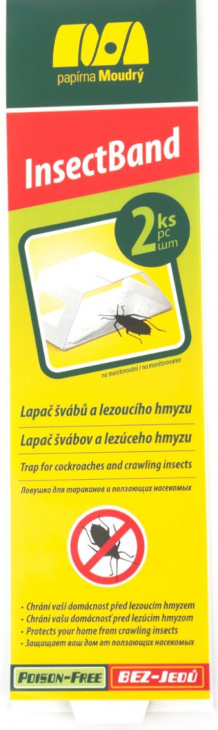 Papírna Moudrý InsectBand lapač švábov 2 ks