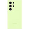 Silikónové puzdro Samsung na Samsung Galaxy S24 Ultra 5G S928 EF-PS928TGE Silicone Cover Lime