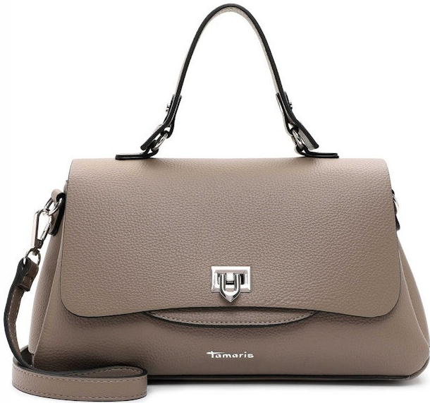 Tamaris Carolina 33271-950 Dark taupe dámska kabelka cez rameno 5 L béžová