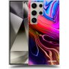 Picasee silikónový čierny obal pre Samsung Galaxy S24 Ultra S928B 5G - Electric