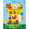 Usborne First Sticker Book abc