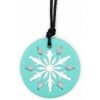 Jellystone Designs Upokojujúci prívesok Snehová vločka, tyrkysová