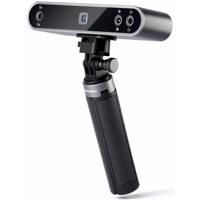 Lixada 3D skener Revopoint POP 3 s presnosťou 0,05 mm, prenosný 3D skener, rýchlosť skenovania 18 fps, vysoko verné farebné skenovanie, ručné a stolové skenovanie, pripojenie USB/WiFi so smartfónom a