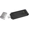 Kingston USB kľúč DT70 128GB USB-C 3.2 Gen 1, čierny