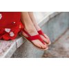 Barefoot sandále Be Lenka Promenade - Red Veľkosť: 41