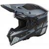 Přilba O´Neal EX-SRS HITCHHIKER BLACK/GRAY S