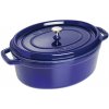 Staub Hrniec oválny 31 cm 5,5 l modrý