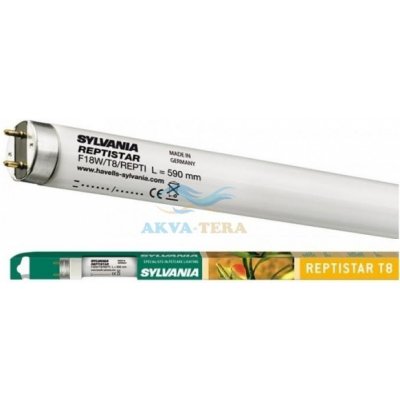 Sylvania Reptistar T8, 5% UVB, 18W, 590mm