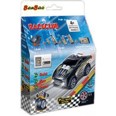 BanBao Race Club - Auto Black Widow 8626 - Stavebnica