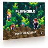 Oxybag Dosky na číslice Playworld zelenohnedý