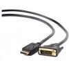 GEMBIRD Kabel DisplayPort - DVI propojovací 1m (M/M) CC-DPM-DVIM-1M