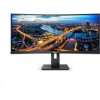 Philips MT VA LED 345B1C/00 - VA panel, 3440x1440, 2xHDMI, DP, USB, reproduktory, na výšku, zakrivený