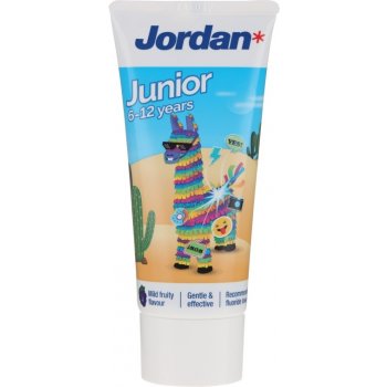 Jordan Junior zubná pasta 6-12 rokov 50 ml