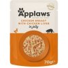 Applaws kapsička cat kuře a jehněčí jelly 70 g
