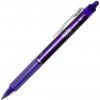 Pilot, gumovací gelový roller FriXion Ball Clicker, 0.7 mm, (M) stredný hrot, fialová