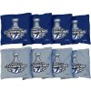 Fanatics Sada polštářů Tampa Bay Lightning NHL 2020 Stanley Cup Champions 8-Piece Regulation Corn-Filled Cornhole Bag Set