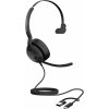 Jabra Evolve2 50 slúchadlá do uší káblové, Bluetooth, 25089-889-799, mono, čierna, Redukcia šumu mikrofónu, Potlačenie hluku; 25089-889-799