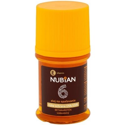 Nubian Betakaroten olej na opaľovanie SPF6 60 ml