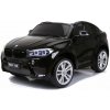 mamido Elektrické autíčko BMW X6 M dvojmiestne XXL lakované čierne