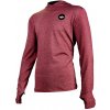 Pánska lycra NAISH Loose Fit LS - burgundy L