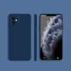 AppleKing silikónový ochranný kryt s rovnými hranami pre iPhone 11 - modrý - možnosť vrátiť tovar ZADARMO do 30tich dní