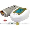 MICROLIFE TLAKOMER DIGITÁLNY BP 3AG1 ZLATÝ automatický s adaptérom na rameno 1ks + digitálny teplomer MT 3001 zadarmo, 1x1 set