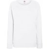 F.O.L. | Lady-Fit LW Raglan Sweat, Dámska raglánová mikina, biela, S