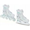Raven Spirit white/mint detské korčule 2v1 - EU 40-43, pánský (hokejový)