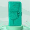 PROTEMIO 67688 ART BUTTERFLY Peňaženkový obal pre Tecno Camon 18 zelený