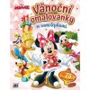 Jiri Models Vianočné omaľovánky so samolepkami Minnie