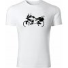 T-ričko BMW S1000XR pánske tričko Farba trička: Biela, Veľkosť: L