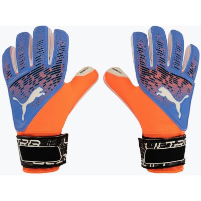 Brankárske rukavice PUMA Ultra Grip 2 RC ultra orange/blue glimmer (11)