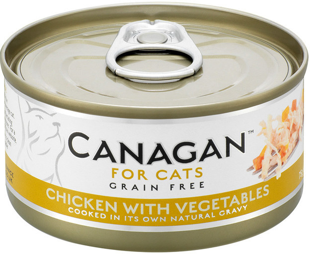 CANAGAN Cat Can Chicken & Vegetables 75 g