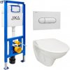 Závesný WC set Jika Nila do ľahkých stien / predstenový KMPLJIKASWR