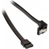 AKASA kabel SATA3, pravoúhlý, 50 cm