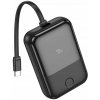 POWERBANK 10000mAh 20W 2XUSB-C PD + KÁBEL USB-C DO LIGHTNING ČIERNY HOCO Q33