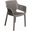 KETER ELISA záhradná stolička, 57,7 x 62,5 x 79 cm, cappuccino