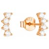 Olivie Strieborné náušnice POLMESIAC ROSE 8832 Ag 925; ≤0,8 g.