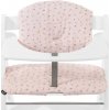 Hauck Highchair Pad Select jersey flowers rose