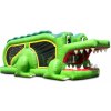 Nafukovací skákací hrad – Prekážková dráha so šmykľavkou – s certifikátom TÉMATIKA: Krokodíl