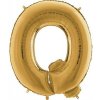 Nafukovací balónik písmeno Q zlaté 102 cm - Grabo