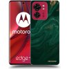 Picasee silikónový čierny obal pre Motorola Edge 40 - Green