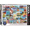 Puzzle Eurographics 1000 dielikov Puzzle 1000 Globetrotter, Pláže