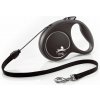 Flexi.de Vodítko Flexi Black Design M 5m (max 20kg) lanko čierne