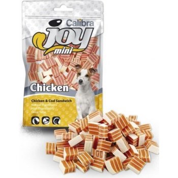 Calibra Joy Dog Mini Chicken & Cod Sandwich New 70 g