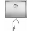 Blanco ZEROX 500-U nerez Durinox 521559 + Blanco MIDA chróm 517742
