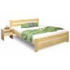 Drevená posteľ Hanka, 140x220cm, masív borovica