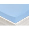 Jersey napínacie prestieradlo JR-014 Nebesky modré 180 x 200 - výška 20 cm