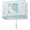 Dalber | Dalber D-63238H - Detské nástenné svietidlo MOONLIGHT 1xE27/60W/230V | PI352